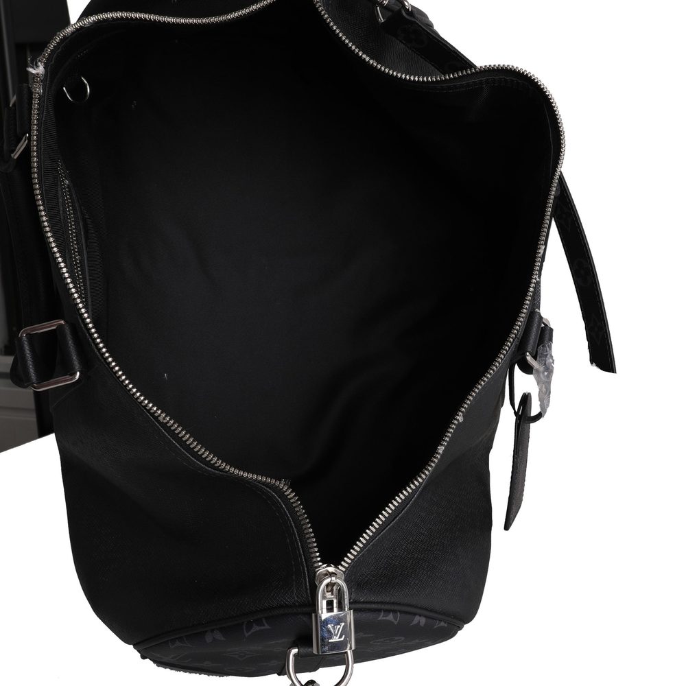 Black Monogram Eclipse Taigarama Keepall Bandouli… - image 5